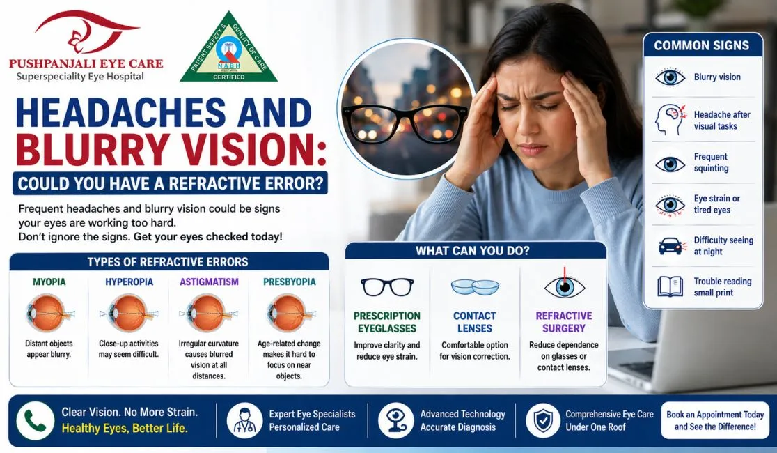 Headaches and Blurry Vision: Could You Have a Refractive Error?