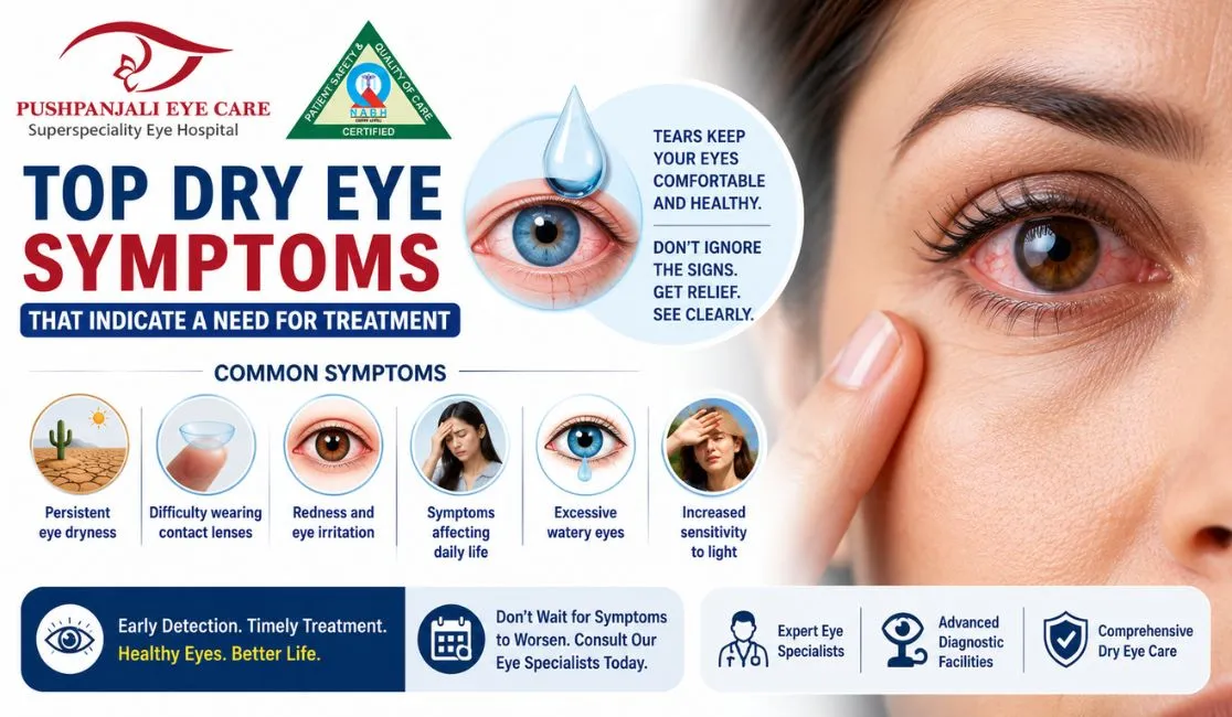 Top Dry Eye Symptoms That Indicate a Need for Treatment